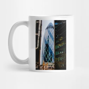 30 St Mary Axe The Gherkin London England Mug